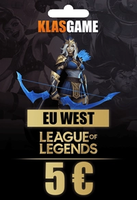 LoL Eu West 5 Euro Gift Card